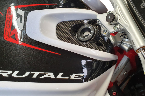 CNC RACING | Ignition switch cover MV Agusta - carbon