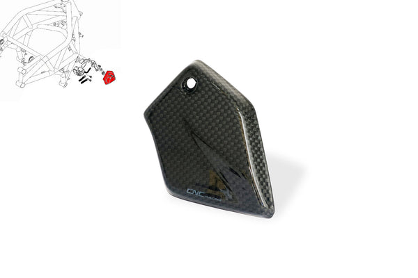 CNC RACING | Starter relay solenoid cover MV Agusta - Carbon