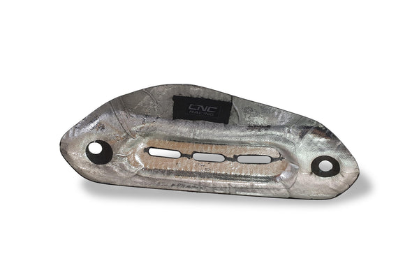 CNC RACING | Carbon heat protection exhaust pipe carbon Ducati Hypermotard