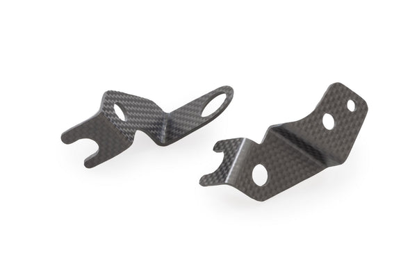CNC RACING | Front brake and clutch oil tank brackets - matt carbon