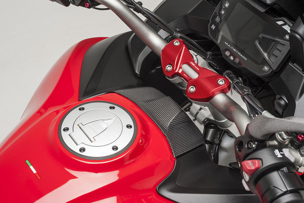 CNC RACING | Hands-free receiver cover Ducati Multistrada - matt carbon