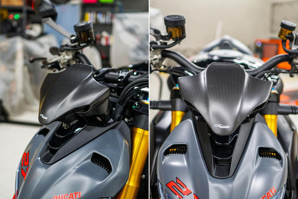 CNC RACING | Sport screen Ducati Streetfighter V4 - carbon