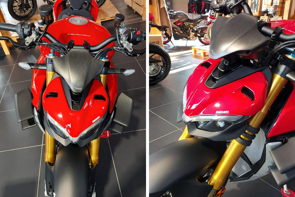 CNC RACING | Sport screen Ducati Streetfighter V4 - carbon