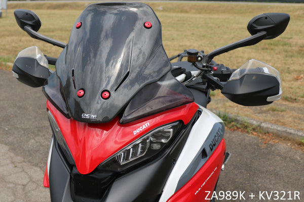 CNC RACING | Sport screen Ducati Multistrada V4 - Carbon