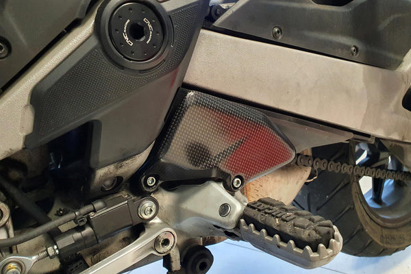 CNC RACING | Heel guard kit Ducati Multistrada V4 - Carbon