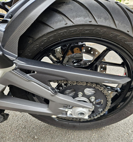 CNC RACING | Upper chain guard Ducati Multistrada V4 - Carbon
