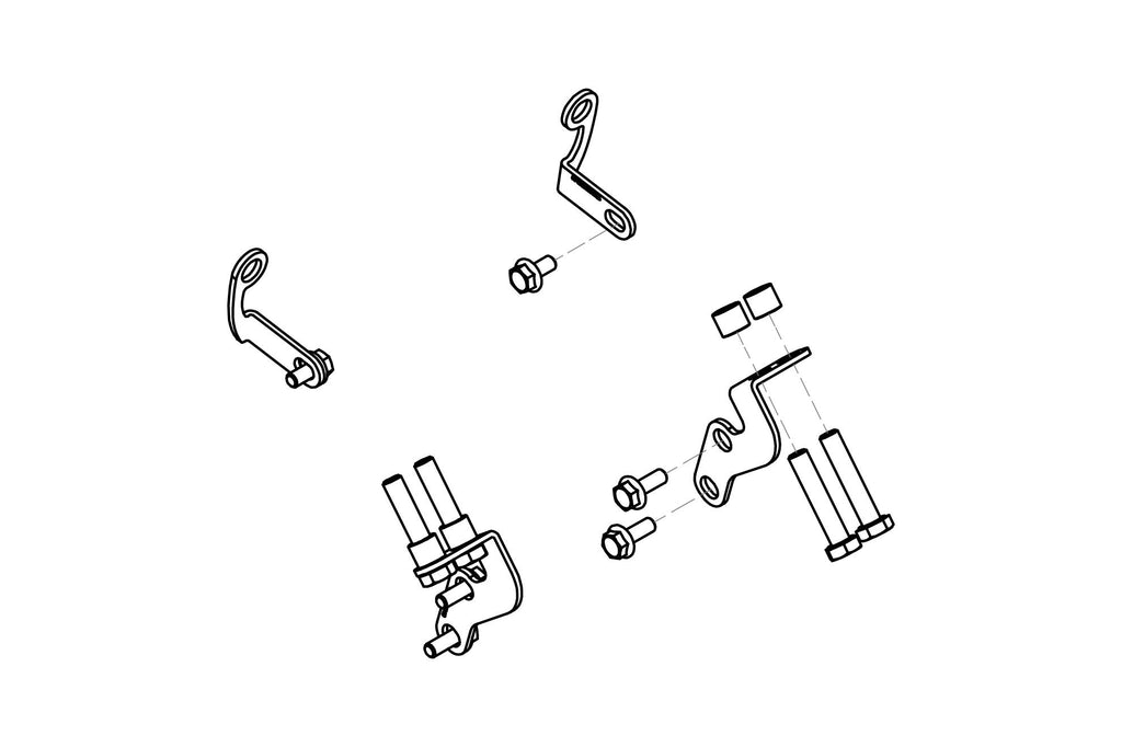 CNC RACING | GP DUCTS - mounting kit