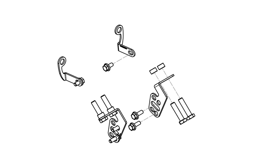 CNC RACING | GP DUCTS - mounting kit