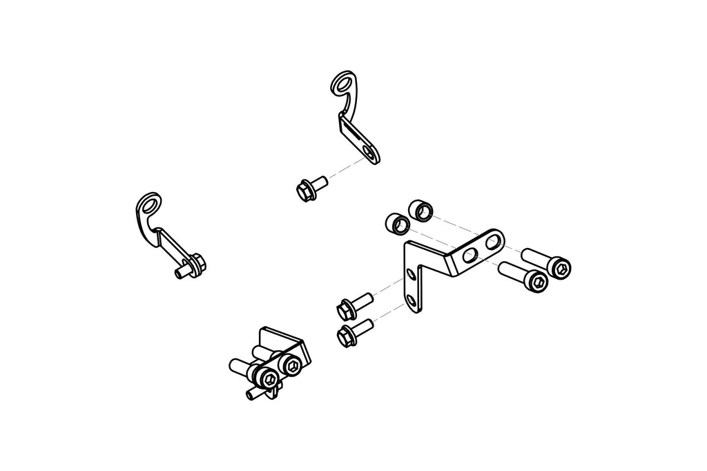 CNC RACING | GP DUCTS - mounting kit