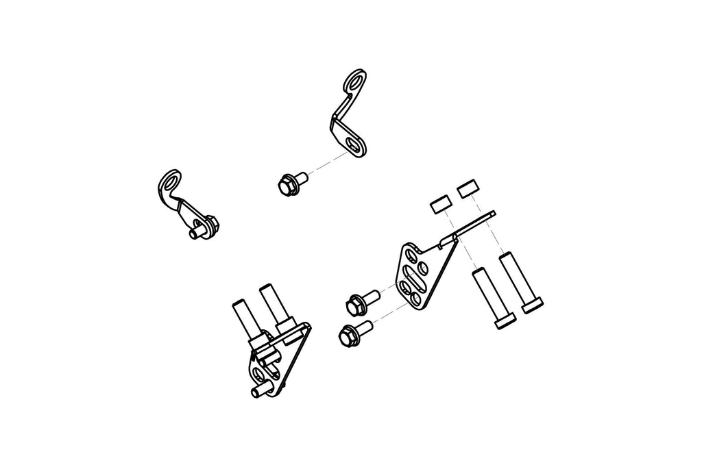 CNC RACING | GP DUCTS - mounting kit