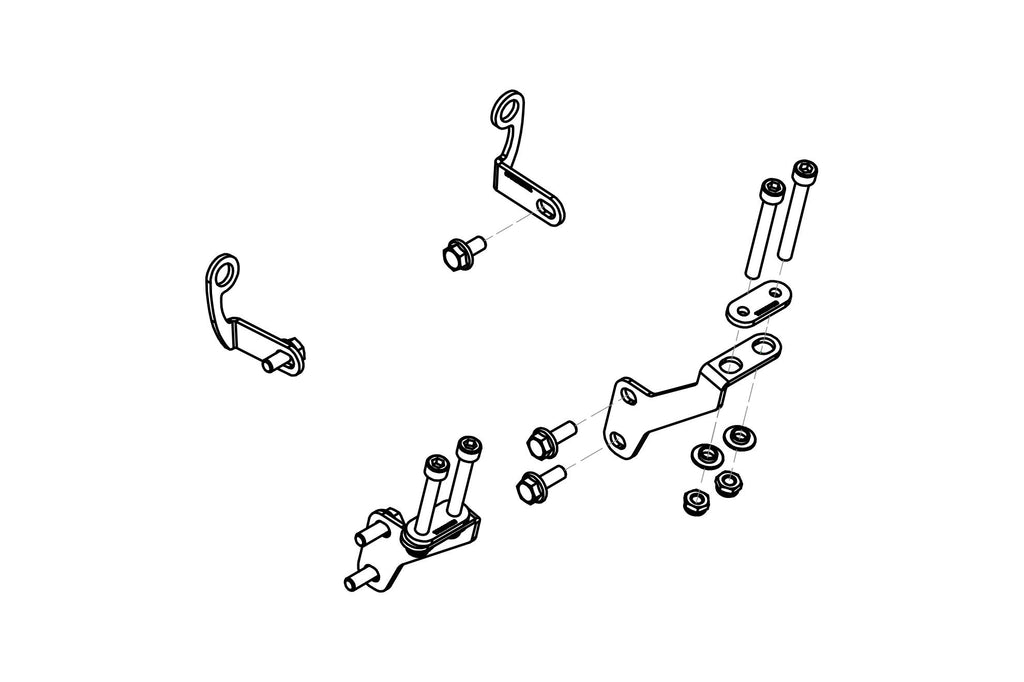 CNC RACING | GP DUCTS - mounting kit