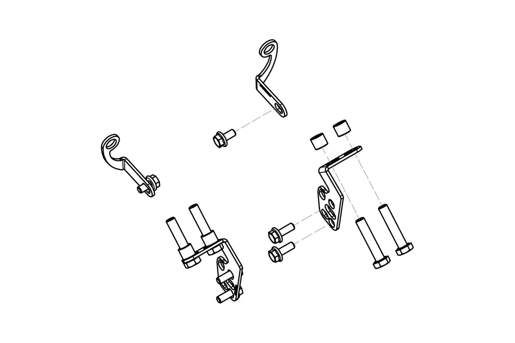 CNC RACING | GP DUCTS - mounting kit