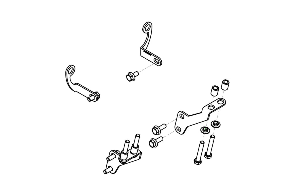 CNC RACING | GP DUCTS - mounting kit