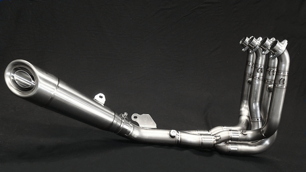 Kawasaki Ninja ZH2 Vandemon Brushed Titanium Exhaust System