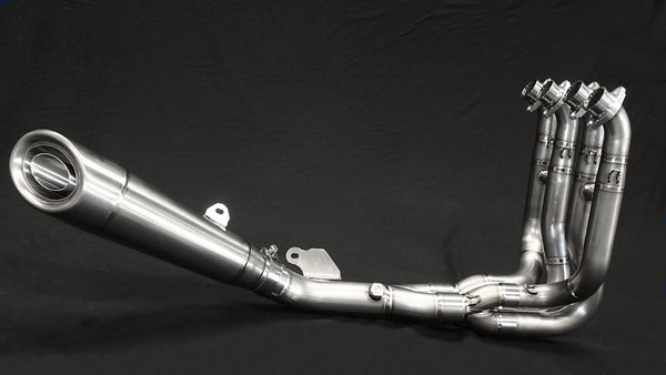 Kawasaki Ninja ZH2 Vandemon Brushed Titanium Exhaust System