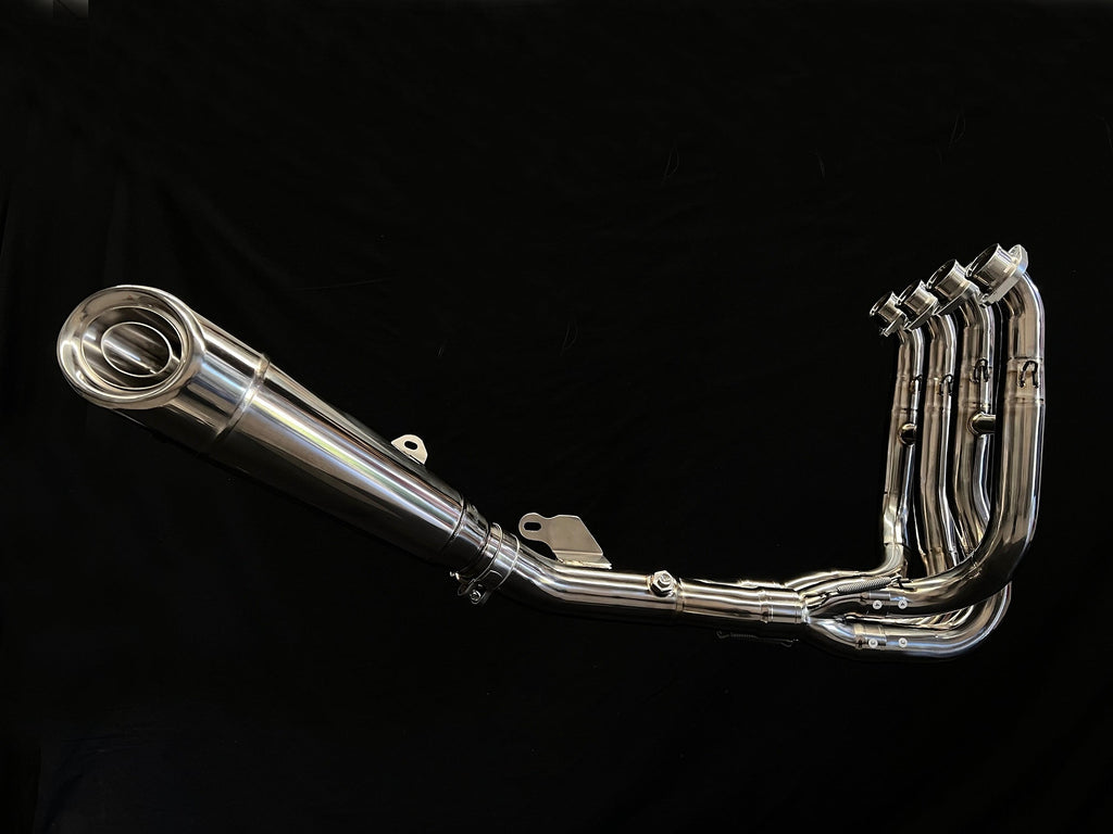Kawasaki Ninja ZH2 Vandemon Polished Titanium Exhaust System