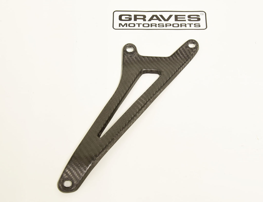 Graves Motorsports Carbon Fiber Exhaust Hanger Bracket - ZX-10R / ZX-6R