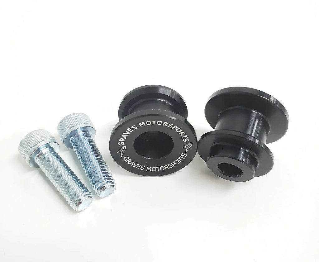 Graves Motorsports ZX10R / ZX6R / Ninja 400 / Ninja 500 / ZX-4RR Swingarm Spools