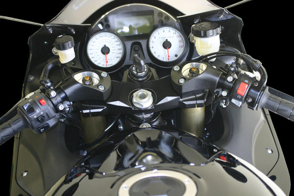 HeliBars Kawasaki ZZR1400/ZX14R (HC2614K) Tour Performance Handlebar Risers