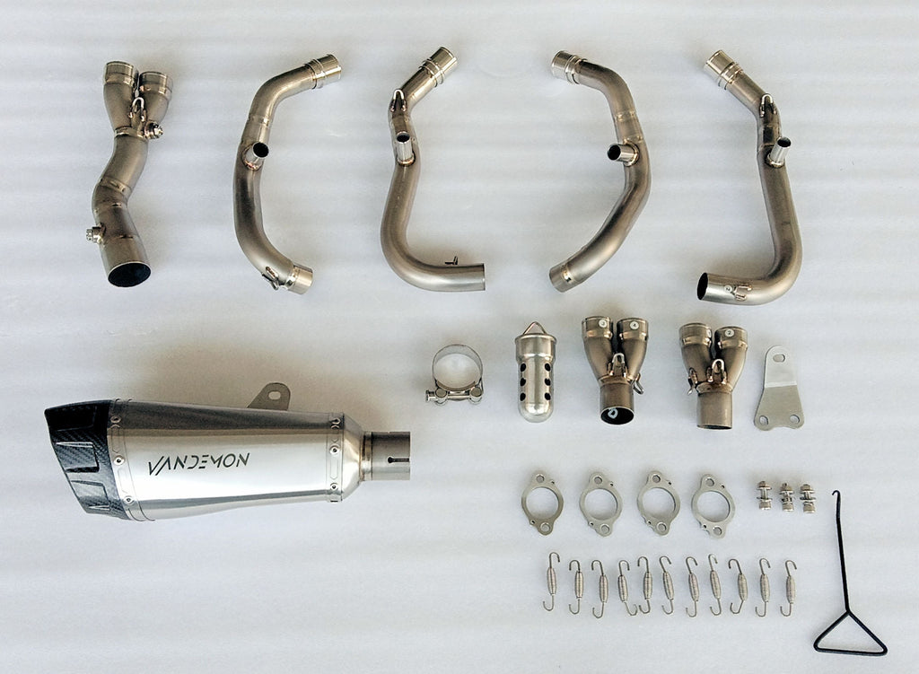 Kawasaki ZX4R-ZX4RR & ZX25R Titanium Low Mount Exhaust System 2023-2026
