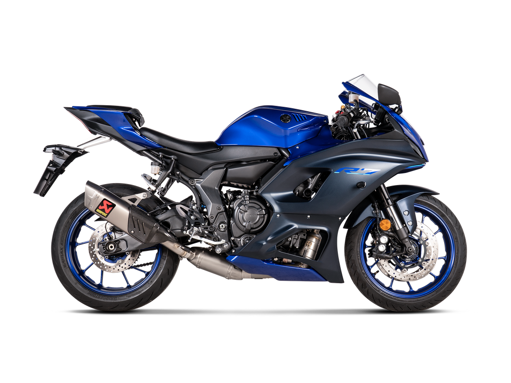 AKRAPOVIC Yamaha R7 2026 Evolution Line (Titanium) S-Y7E2-APT