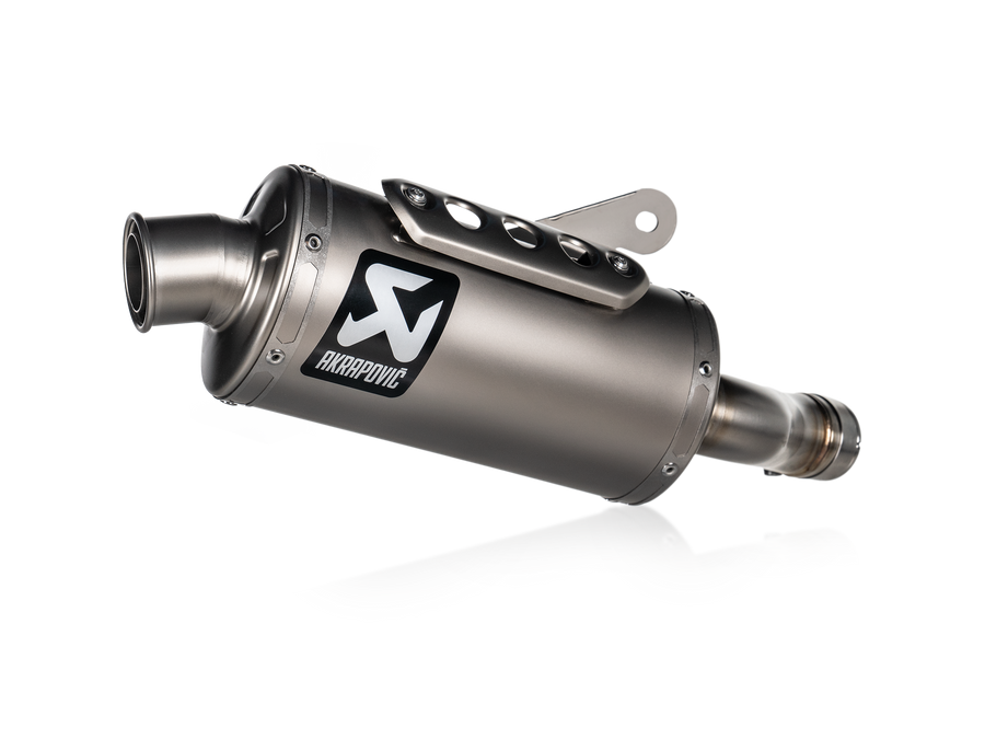 AKRAPOVIC Triumph Scrambler 400 X / Speed 400 2023-2026 Slip-On Line (Titanium) S-T4SO1-HDT