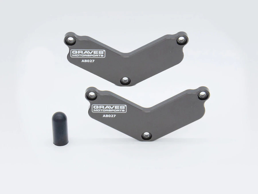 Graves Motorsports Aprilia RSV4 / Tuono Smog Block Off Plates