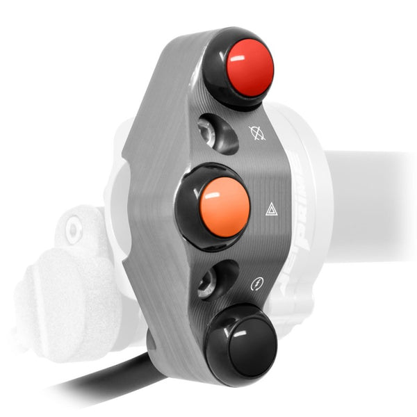 Additional handlebar switch for quick throttle for Triumph Daytona 660 (Titanium) – JP PDQ TR001 T