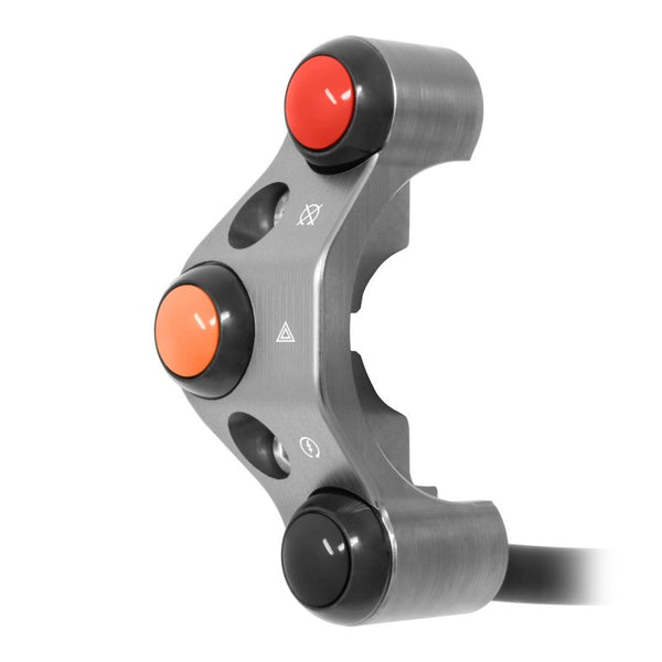 Additional handlebar switch for quick throttle for Triumph Daytona 660 (Titanium) – JP PDQ TR001 T