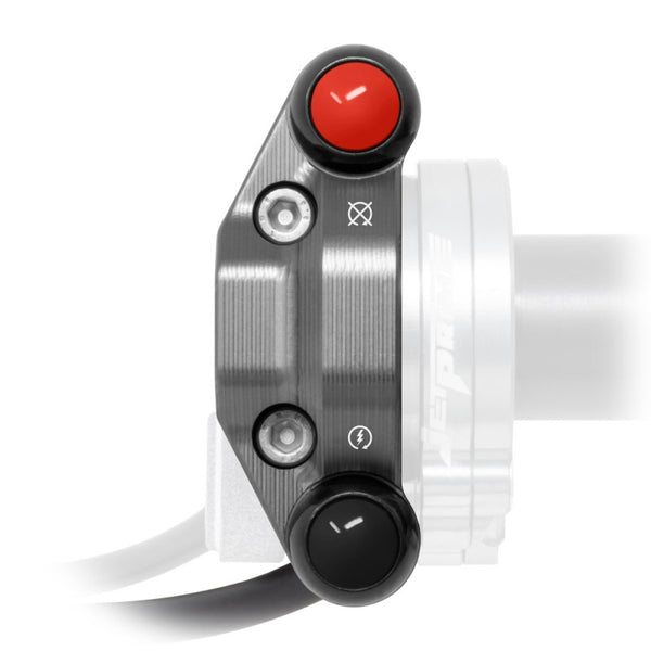 Additional handlebar switch for quick throttle for Aprilia Dorsoduro (Titanium) – JP PDQ AP009 T