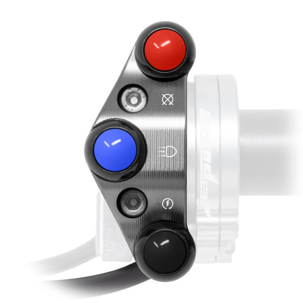 Additional handlebar switch for quick throttle for Honda CBR 1000 RR (Titanium) – JP PDQ HO017 T