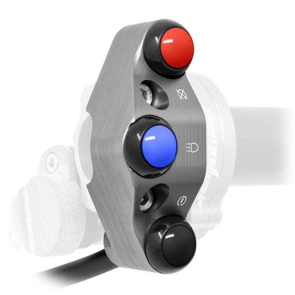 Additional handlebar switch for quick throttle for Honda CBR 1000 RR (Titanium) – JP PDQ HO017 T
