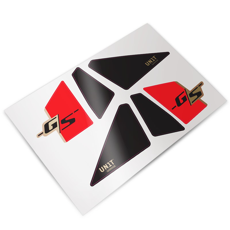 Unit Garage 5032 Stickers Dakar enlarged fuel tank (Aragonite) BMW R12 G/S