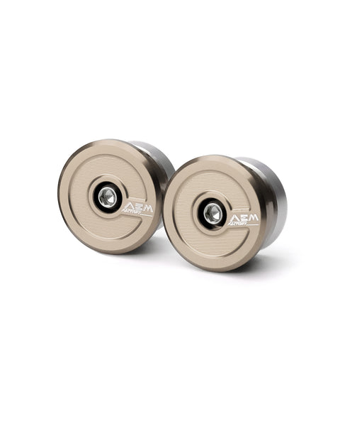 AEM Factory DU199 frame caps Titanium Grey