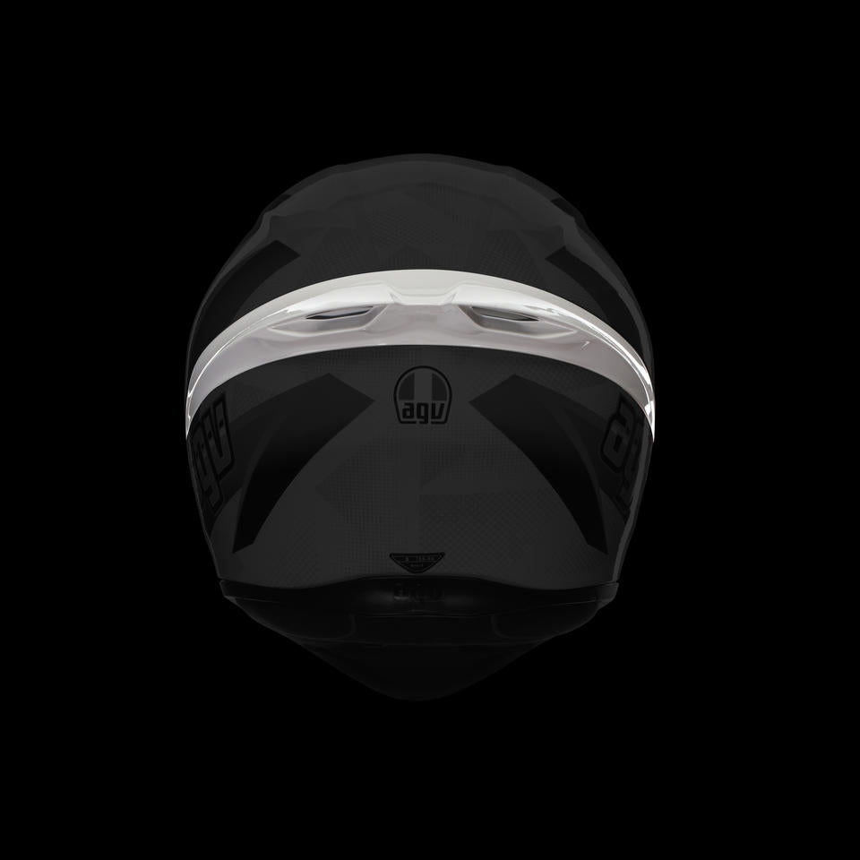 AGV K1 S  PAINTED SPOILER - GREY BLIPPER