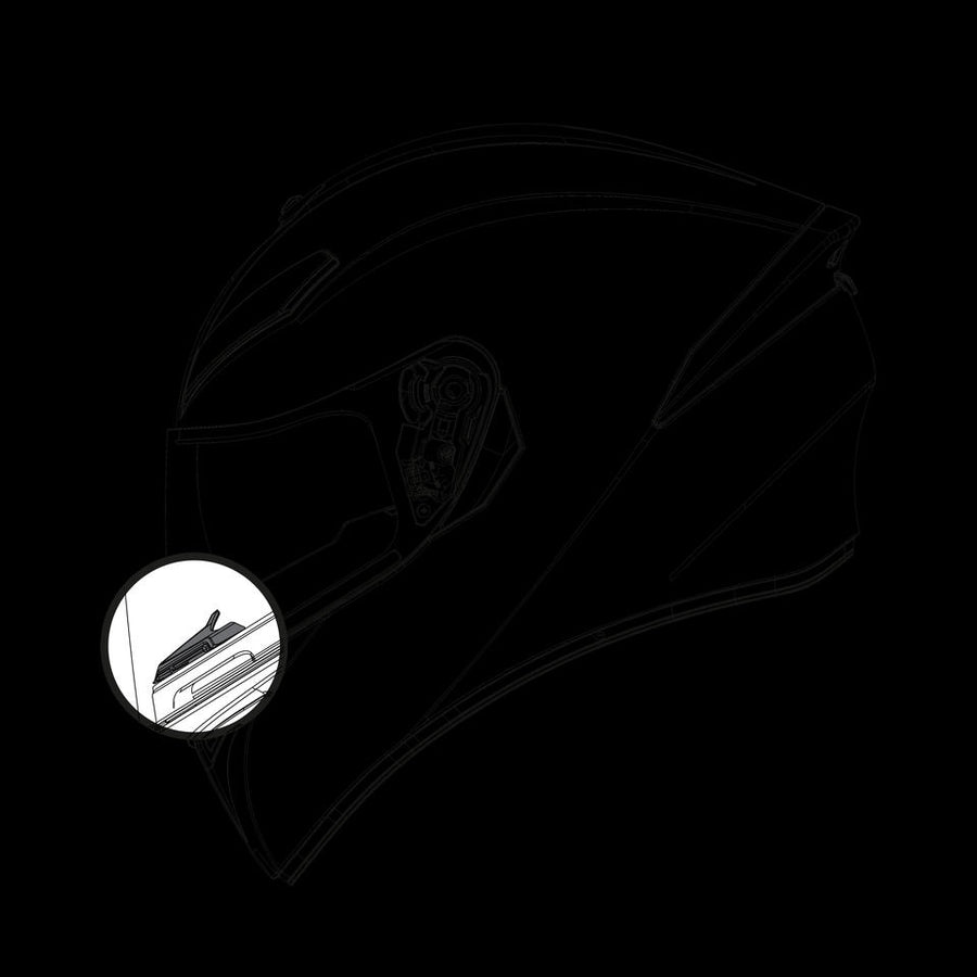 AGV NOSE GUARD K5 S/K3 SV/K1 S/K1