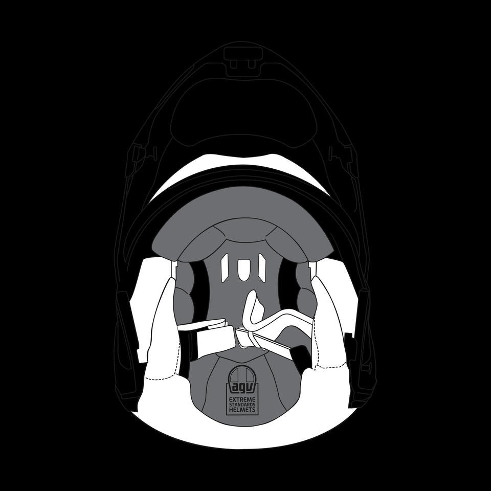 AGV CROWN PAD SPORTMODULAR (XXL)