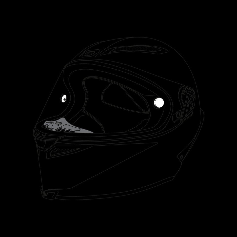 AGV NOSE GUARD PISTA GP RR/PISTA GP R/CORSA R