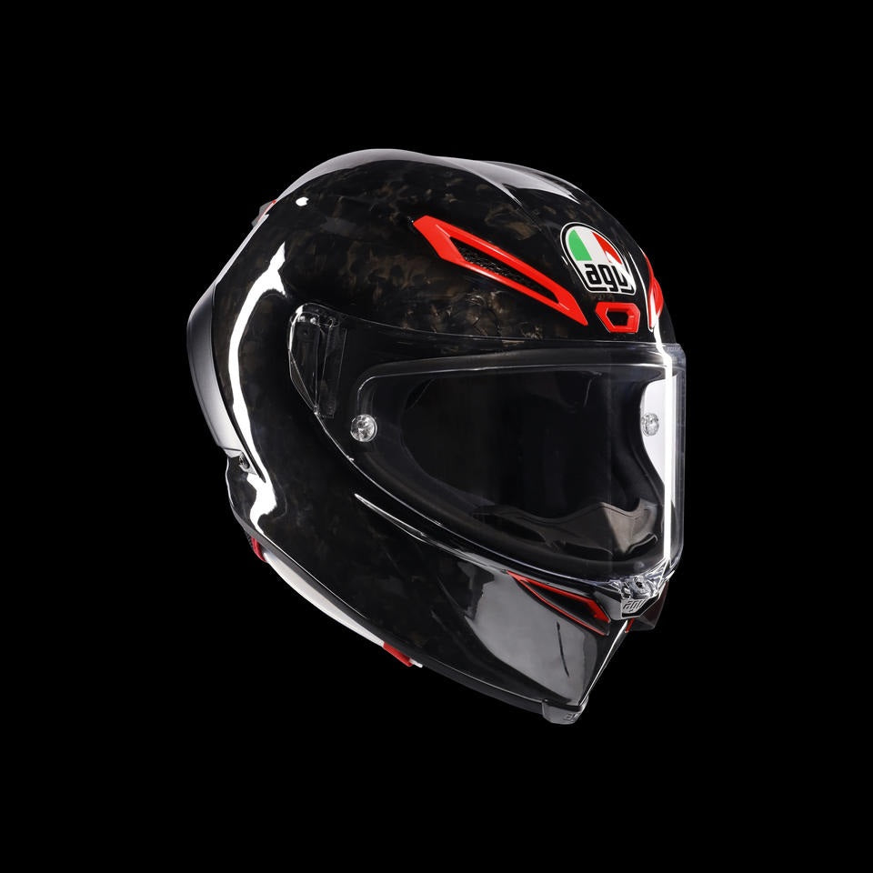 AGV PISTA GP RR ITALIA CARBONIO FORGIATO - MOTORBIKE FULL FACE HELMET E2206 DOT