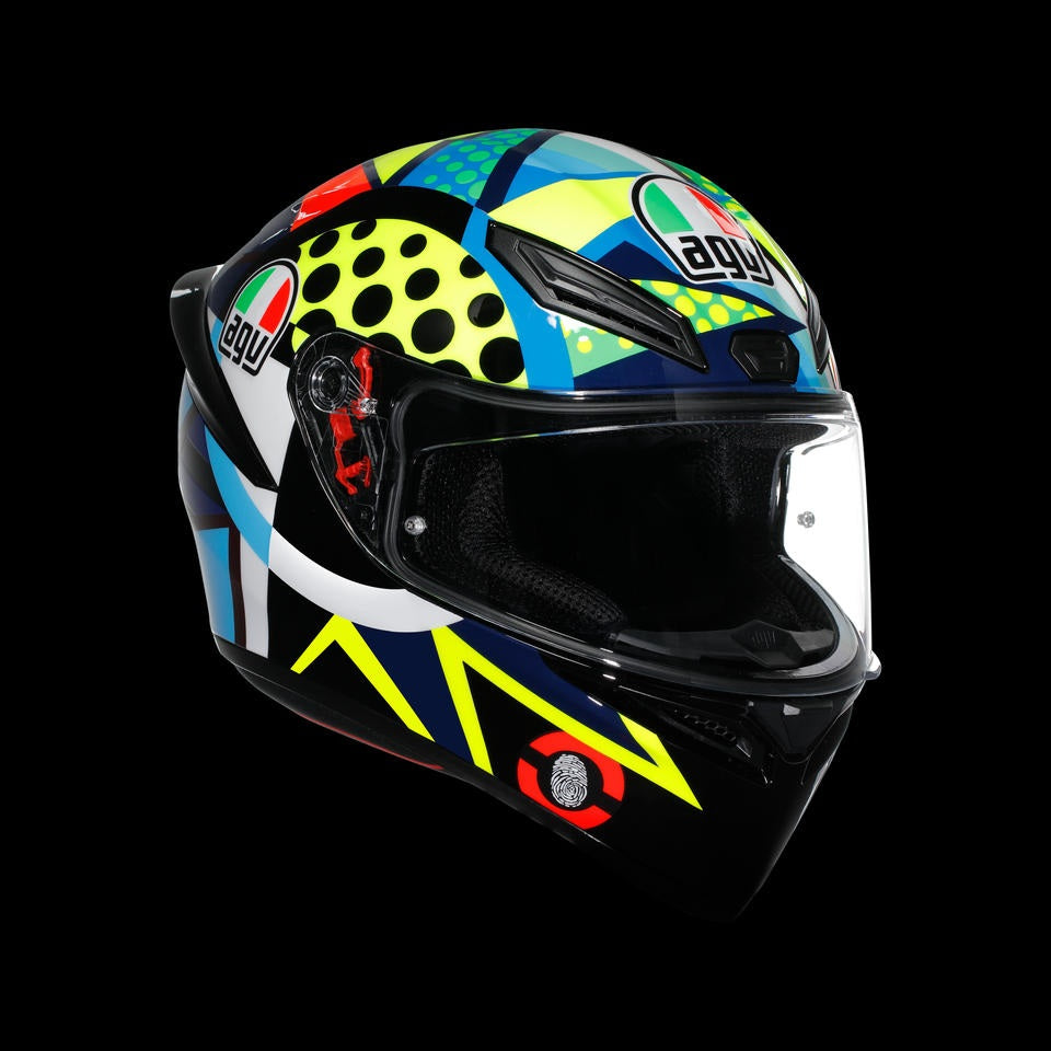 AGV K1 S ROSSI WINTER TEST 2020 - MOTORBIKE FULL FACE HELMET DOT (E2206)