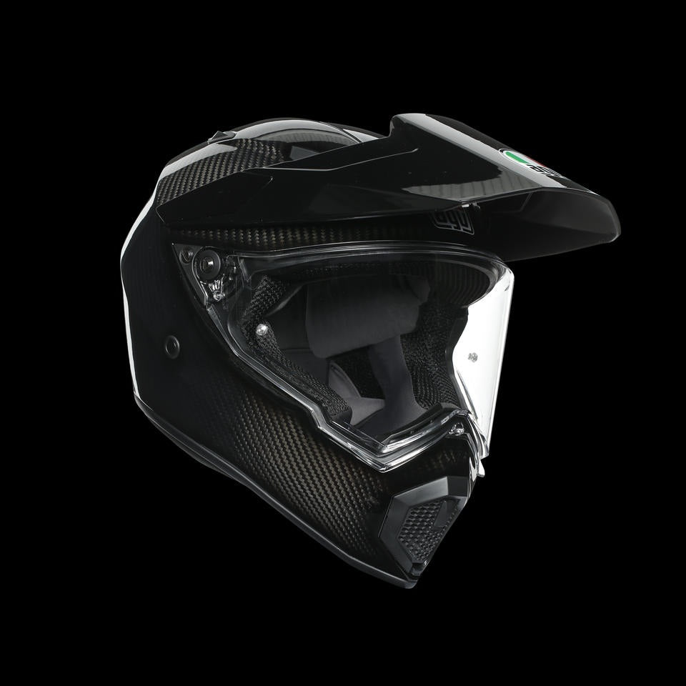 AGV AX9 AGV DOT(E2206) MPLK - MONO GLOSSY CARBON