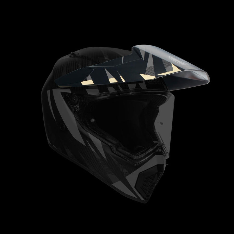 AGV PEAK AX9 - STEPPA MATT CARBON/GREY/SAND