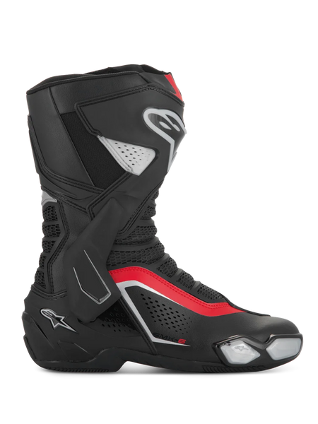 Alpinestars SMX-6 V3 Vented Boots 48 / Black/Silver/Red