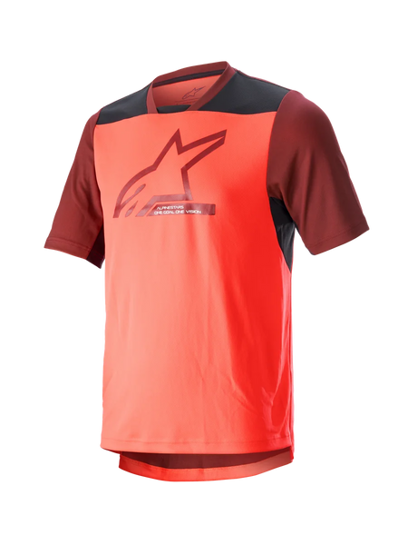 Alpinestars Drop 6 V2 Jersey - Short Sleeve 2XL / Coral Fluo/Black