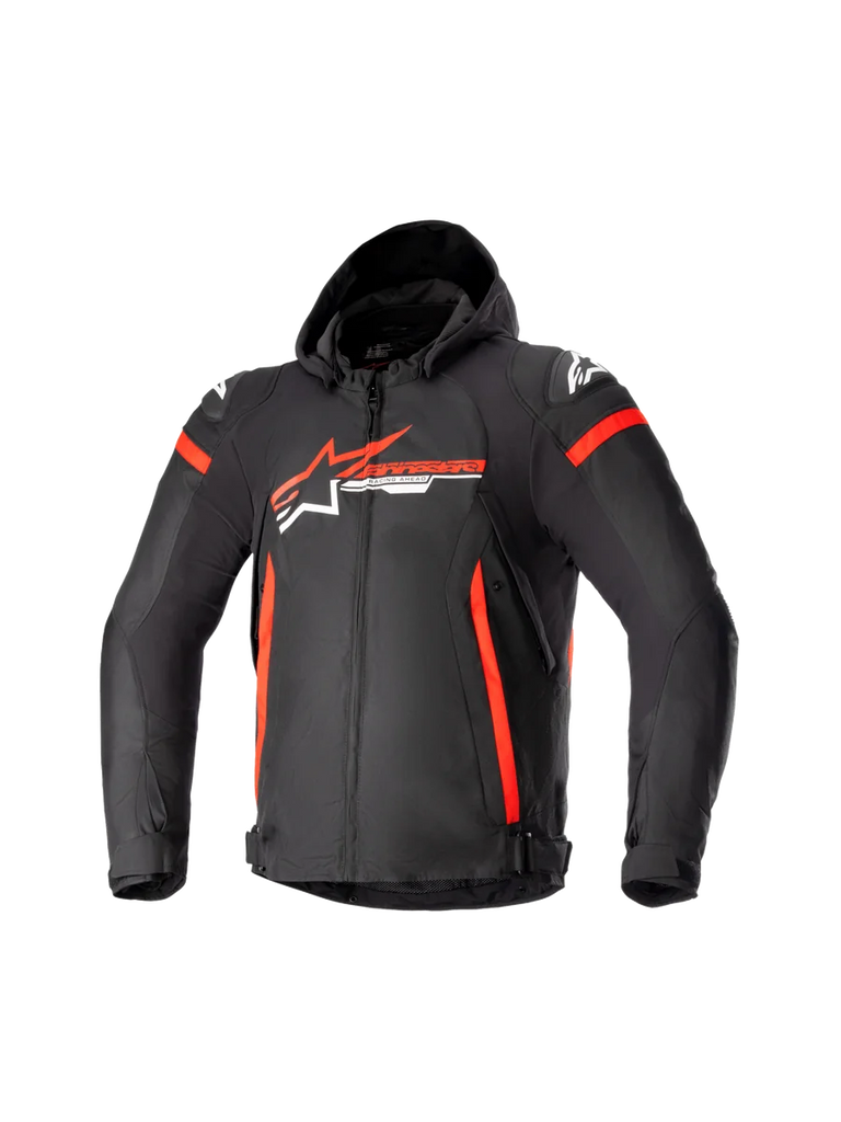 Alpinestars Zaca Waterproof Jacket 4XL / Black/Bright Red/White