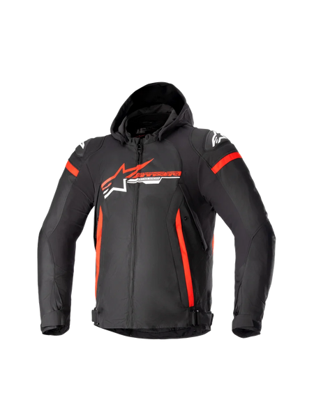 Alpinestars Zaca Waterproof Jacket 4XL / Black/Bright Red/White