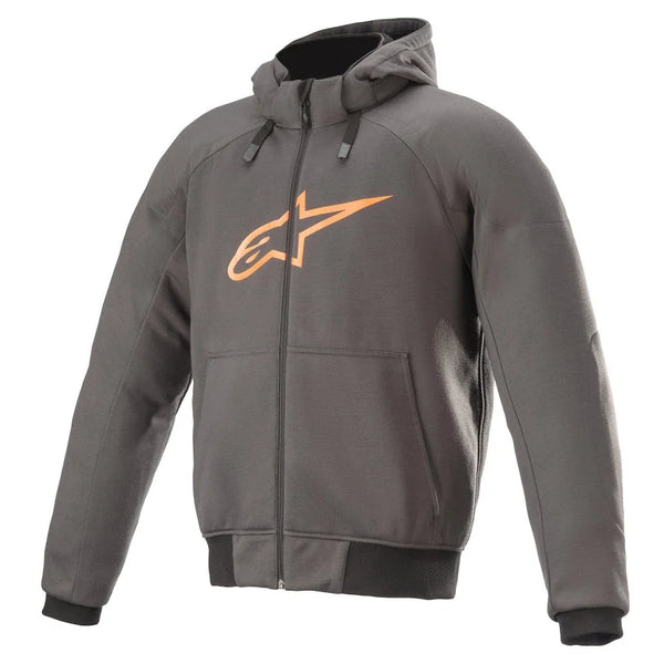 Alpinestars Chrome Sport Hoodie 4XL / Tar Gray/Flame Orange