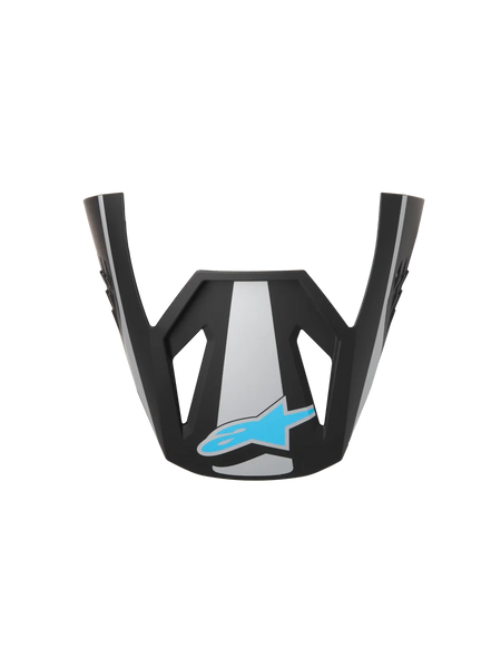 Alpinestars SM3 Heat Visor One Size / Silver/Blue/Black Matt