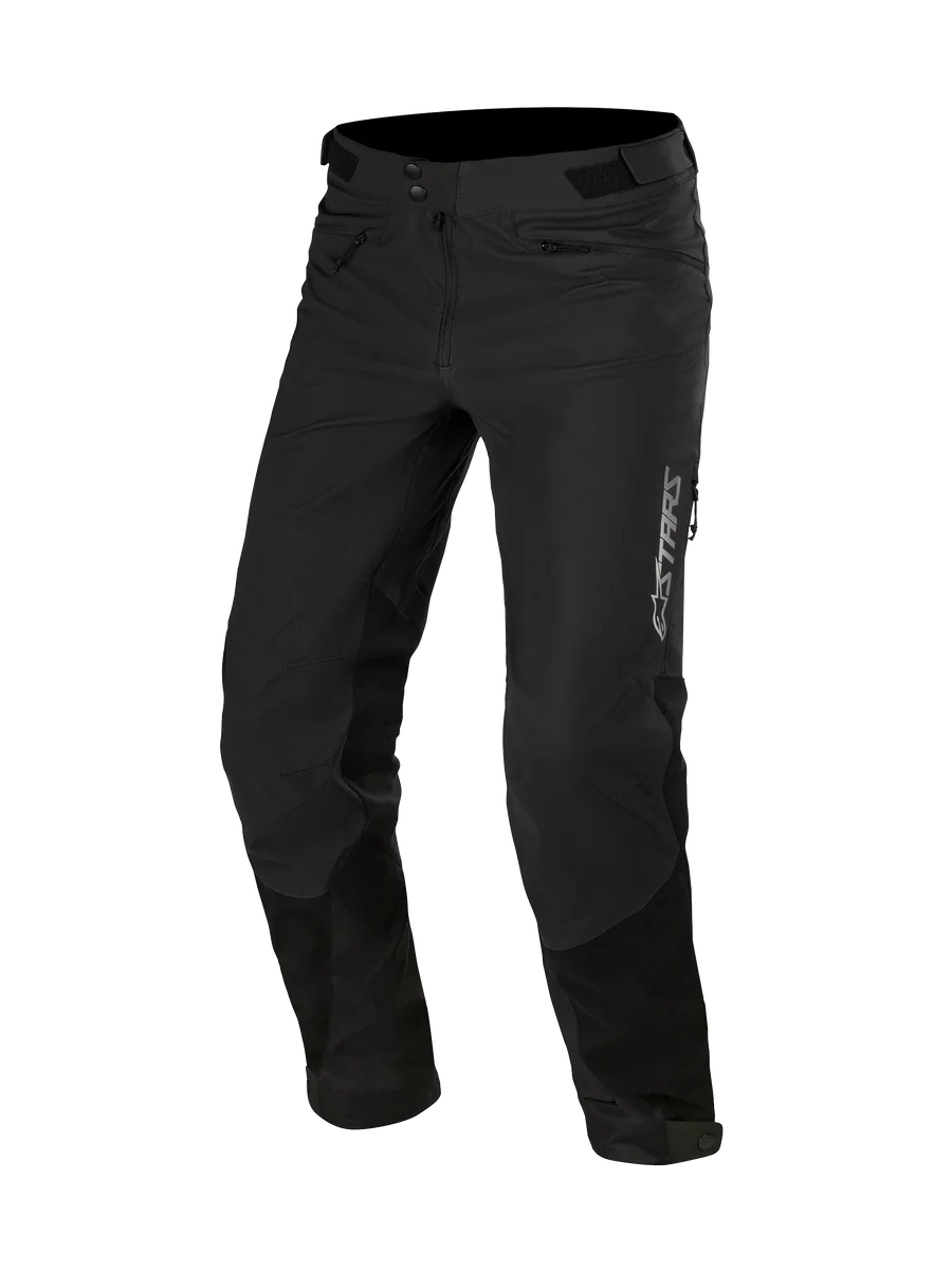 Alpinestars Nevada Pants, Men's MTB Cycling Pants, Black, water-repellent insulated soft shell with zippered pockets.