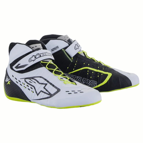 Alpinestars Tech-1 KX V2 Shoes 12.5 / Black/White/Yellow